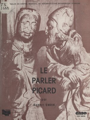 cover image of Le parler picard